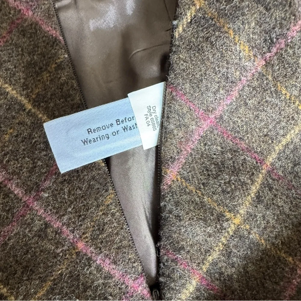 J. Crew A-Line Skirt in Classic Plaid